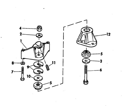 EVINRUDE-JOHNSON 319885 Screw, Bracket To Engine EVINRUDE-JOHNSON 319885 Screw, Bracket To Engine