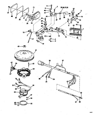 EVINRUDE-JOHNSON 320881 Gasket, Cover To Pack EVINRUDE-JOHNSON 320881 Gasket, Cover To Pack