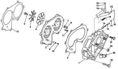 EVINRUDE-JOHNSON 330227 Link, Carb To Cam Follower EVINRUDE-JOHNSON 330227 Link, Carb To Cam Follower