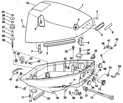 EVINRUDE-JOHNSON 330996 Seal, Fuel Connector EVINRUDE-JOHNSON 330996 Seal, Fuel Connector