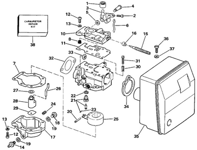 EVINRUDE-JOHNSON 331930 Link, Follower EVINRUDE-JOHNSON 331930 Link, Follower