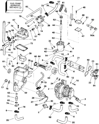 EVINRUDE-JOHNSON 334521 Screw, Cover, Lower EVINRUDE-JOHNSON 334521 Screw, Cover, Lower
