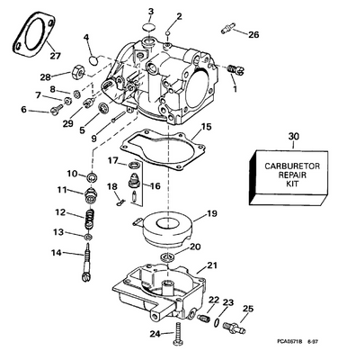 EVINRUDE-JOHNSON 335015 Needle Valve, Slow Speed Adj. EVINRUDE-JOHNSON 335015 Needle Valve, Slow Speed Adj.