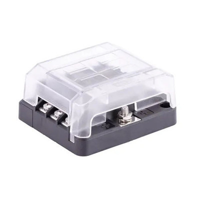 SIERRA FS40800 FS40800 408 Series Fuse Block - 6 Gang w/ Cover