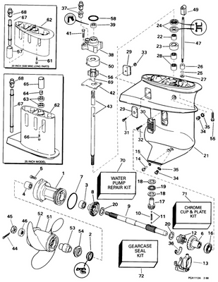 EVINRUDE-JOHNSON 337383 Tube EVINRUDE-JOHNSON 337383 Tube