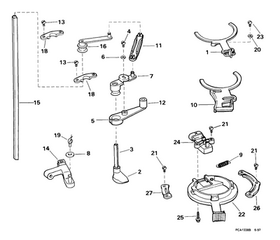 EVINRUDE-JOHNSON 342791 Lever, Throttle