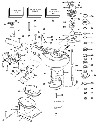EVINRUDE-JOHNSON 346103 Liner EVINRUDE-JOHNSON 346103 Liner