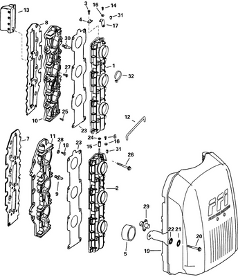 EVINRUDE-JOHNSON 349182 Nipple, Intake Manifold, Port EVINRUDE-JOHNSON 349182 Nipple, Intake Manifold, Port