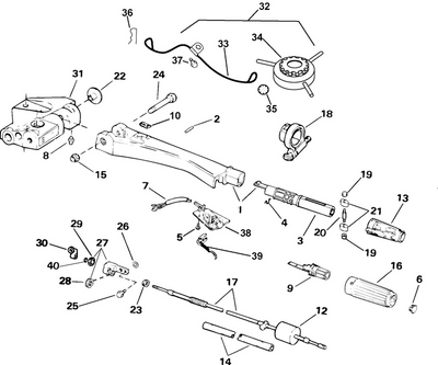 EVINRUDE-JOHNSON 349930 Connector, Throttle Cable EVINRUDE-JOHNSON 349930 Connector, Throttle Cable