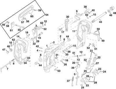 EVINRUDE-JOHNSON 351269 Screw, Stop Link EVINRUDE-JOHNSON 351269 Screw, Stop Link