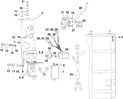 EVINRUDE-JOHNSON 351756 ÅIllet