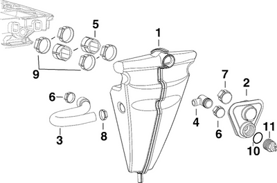 EVINRUDE-JOHNSON 351862 Clamp, 42.5 Mm