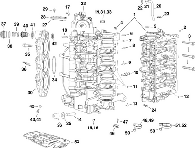 EVINRUDE-JOHNSON 352415 Hose, Exh Back Pressure To Emm EVINRUDE-JOHNSON 352415 Hose, Exh Back Pressure To Emm