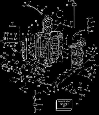 EVINRUDE-JOHNSON 352662 Screw, Upper Mount EVINRUDE-JOHNSON 352662 Screw, Upper Mount