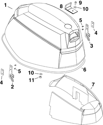 EVINRUDE-JOHNSON 352845 Strap EVINRUDE-JOHNSON 352845 Strap