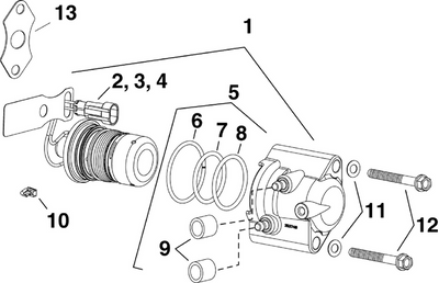 EVINRUDE-JOHNSON 360349 Screw, Injector To Cylinder Head EVINRUDE-JOHNSON 360349 Screw, Injector To Cylinder Head