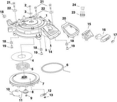 EVINRUDE-JOHNSON 356908 Guide, Rope EVINRUDE-JOHNSON 356908 Guide, Rope