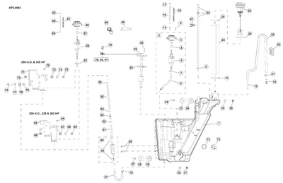 EVINRUDE-JOHNSON 359348 Gasket, Oil Level Sender