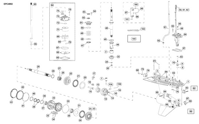 EVINRUDE-JOHNSON 361855 Gear, Reverse | 200, 225, 250, 300 Hp EVINRUDE-JOHNSON 361855 Gear, Reverse | 200, 225, 250, 300 Hp