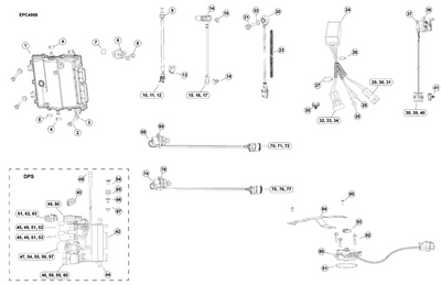 EVINRUDE-JOHNSON 361635 Hose, Back Pressure EVINRUDE-JOHNSON 361635 Hose, Back Pressure