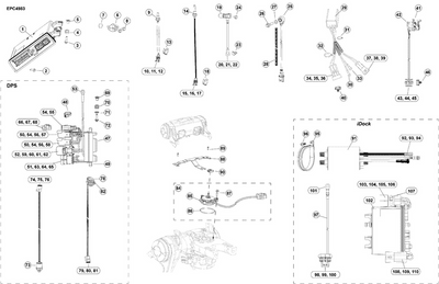 EVINRUDE-JOHNSON 361773 Bracket, Steering Position Sensor EVINRUDE-JOHNSON 361773 Bracket, Steering Position Sensor