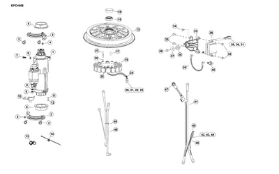 EVINRUDE-JOHNSON 361846 Grommet, Starter Mounting