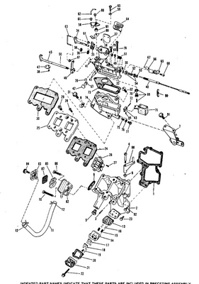 EVINRUDE-JOHNSON 379154 Float & Arm Assembly EVINRUDE-JOHNSON 379154 Float & Arm Assembly