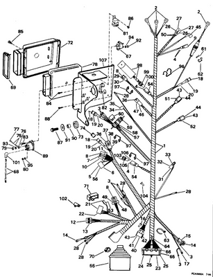 EVINRUDE-JOHNSON 3853684 Terminal