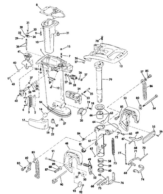 EVINRUDE-JOHNSON 395188 Pin Assembly, Tilt EVINRUDE-JOHNSON 395188 Pin Assembly, Tilt