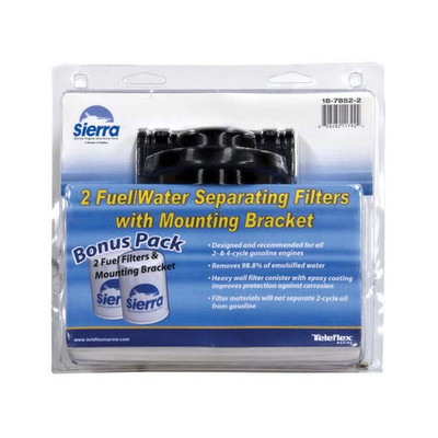 SIERRA 18-7852-2 Fuel Water Separator Filter W/Bonus Pack