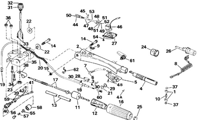 EVINRUDE-JOHNSON 431941 Lever EVINRUDE-JOHNSON 431941 Lever