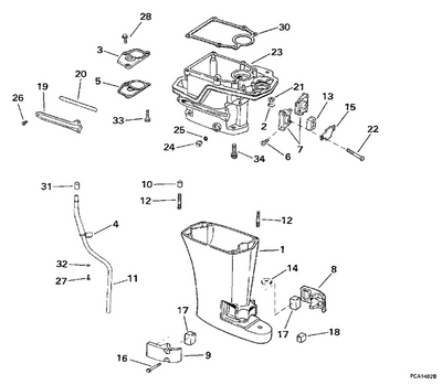 EVINRUDE-JOHNSON 441031 Grommet, Water Tube EVINRUDE-JOHNSON 441031 Grommet, Water Tube