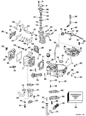EVINRUDE-JOHNSON 441086 Gasket, Cover EVINRUDE-JOHNSON 441086 Gasket, Cover