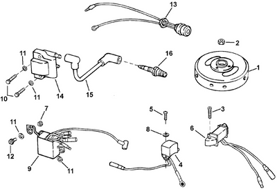 EVINRUDE-JOHNSON 452193 Charge Coil EVINRUDE-JOHNSON 452193 Charge Coil