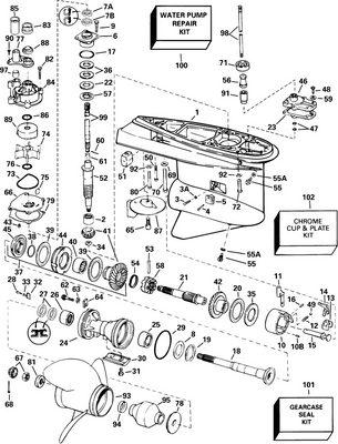EVINRUDE-JOHNSON 5004219 Gearset EVINRUDE-JOHNSON 5004219 Gearset