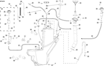 EVINRUDE-JOHNSON 5009903 Oil Pick Up Assembly
