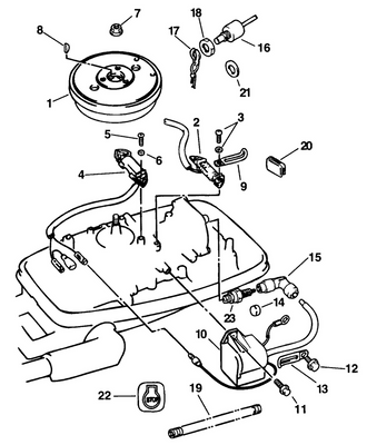 EVINRUDE-JOHNSON 5030219 Stator EVINRUDE-JOHNSON 5030219 Stator
