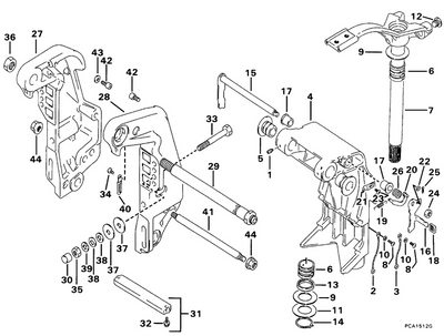 EVINRUDE-JOHNSON 5030597 Spring