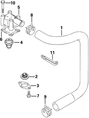 EVINRUDE-JOHNSON 5030742 Thermostat EVINRUDE-JOHNSON 5030742 Thermostat