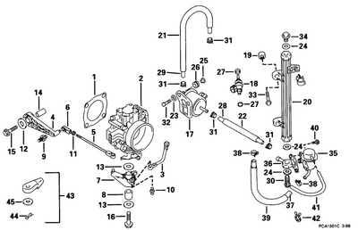 EVINRUDE-JOHNSON 5030761 Lever, Throttle EVINRUDE-JOHNSON 5030761 Lever, Throttle
