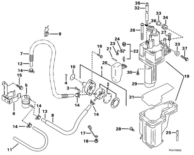 EVINRUDE-JOHNSON 5031077 Holder, Fuel Hose EVINRUDE-JOHNSON 5031077 Holder, Fuel Hose