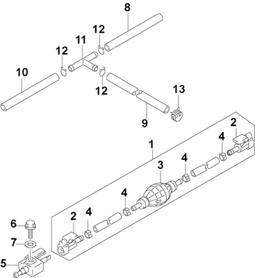 EVINRUDE-JOHNSON 5031901 Clamp | 4Hp Accy Only