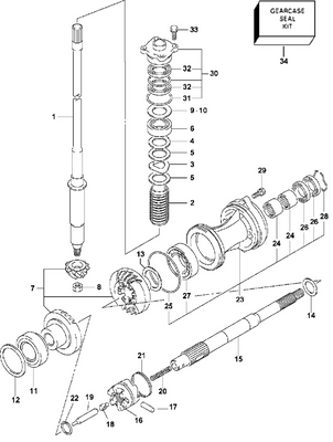 EVINRUDE-JOHNSON 5032591 Bearing EVINRUDE-JOHNSON 5032591 Bearing