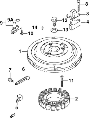 EVINRUDE-JOHNSON 5032614 Coil, Ign Timing EVINRUDE-JOHNSON 5032614 Coil, Ign Timing
