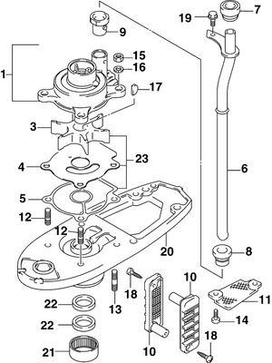 EVINRUDE-JOHNSON 5032802 Housing, Drive Shaft Brg EVINRUDE-JOHNSON 5032802 Housing, Drive Shaft Brg