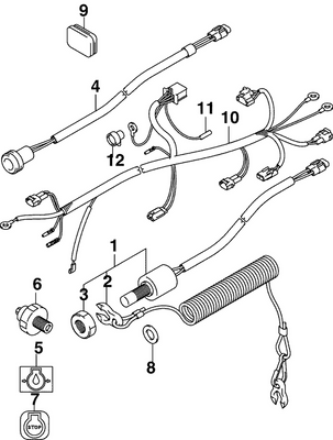 EVINRUDE-JOHNSON 5033160 Interrupteur, Pression EVINRUDE-JOHNSON 5033160 Interrupteur, Pression