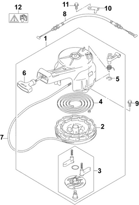 EVINRUDE-JOHNSON 5033387 Cable, Nsi