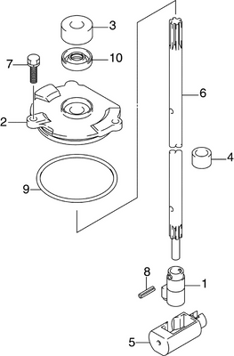 EVINRUDE-JOHNSON 5033517 Seal, Dust