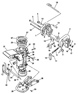 EVINRUDE-JOHNSON 5034242 Pin, Tilt Lock EVINRUDE-JOHNSON 5034242 Pin, Tilt Lock