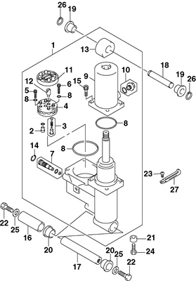 EVINRUDE-JOHNSON 5034447 Tank EVINRUDE-JOHNSON 5034447 Tank